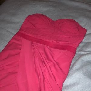 Strapless party dress